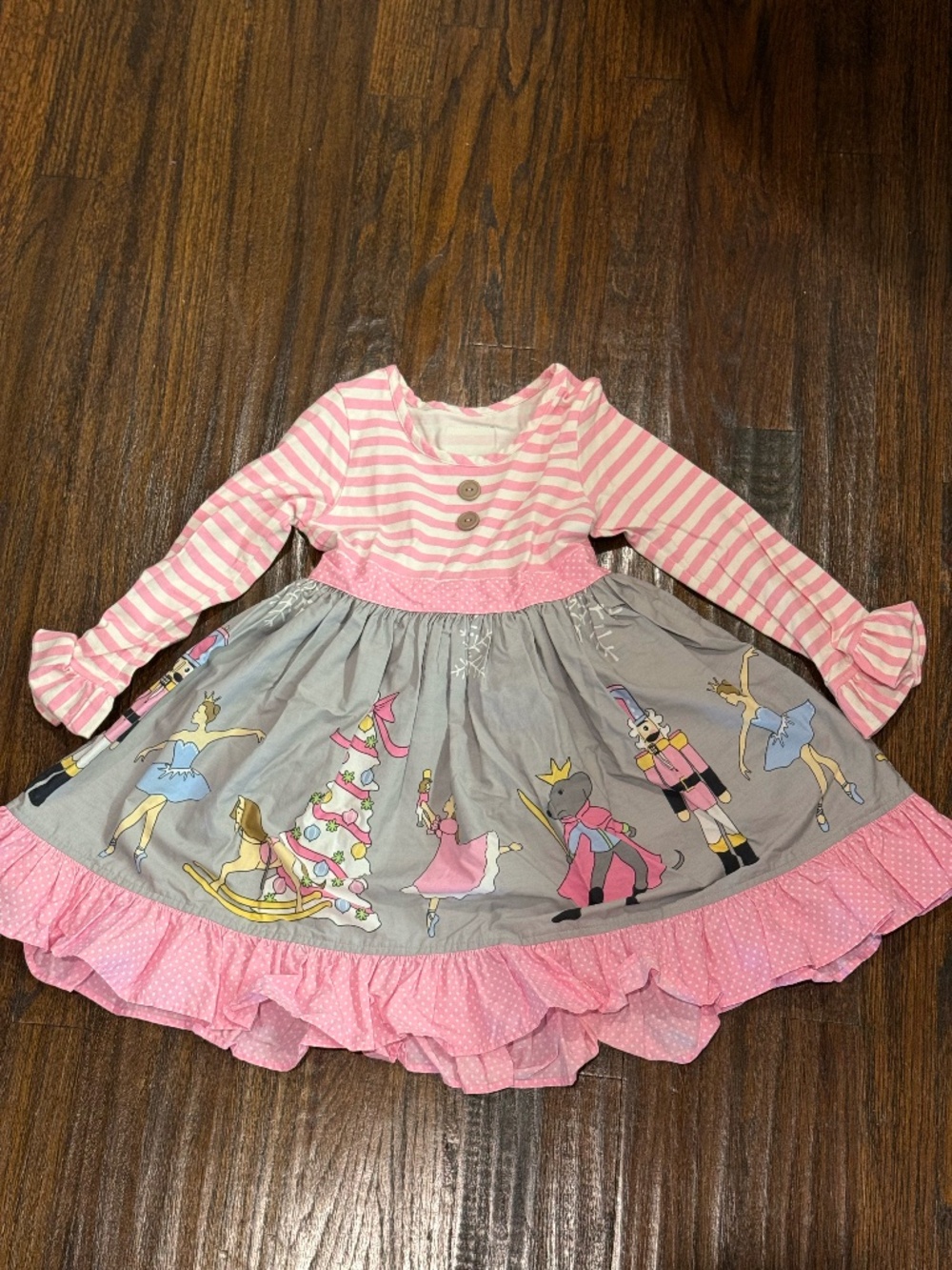 Eleanor Rose Pink Nutcracker Dress